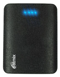 Внешний аккумулятор (Power Bank) 10400mAh Ritmix RPB-10404LS Black 