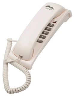 Телефон проводной Ritmix RT-007, черный 