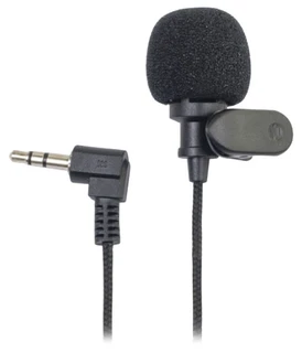 Микрофон петличный Ritmix RCM-101 черный 
