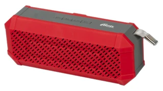 Актив.колонки 2.0 RITMIX SP-260B красные, стерео, 2x3 Вт, 100-18000Гц, USB/MicroSD, Bluetooth, питание батареи 