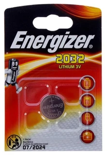 Батарейка Energizer CR2032, 1шт/уп