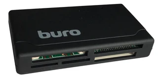 Устройство чтения карт памяти USB 2.0 Buro BU-CR-171, черный