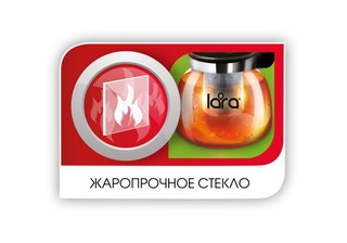 Купить Чайник заварочный LARA LR06-08 / Народный дискаунтер ЦЕНАЛОМ