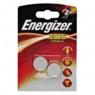Батарейка Energizer CR2016 2 шт/уп