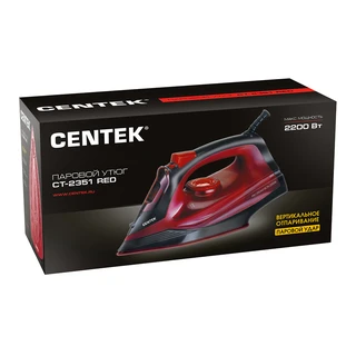 Утюг CENTEK CT-2351, красный 