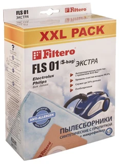 Мешки-пылесборники Filtero FLS 01 XXL Pack Экстра 