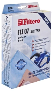 Пылесборник Filtero FLZ 07 Экстра, 4 шт 
