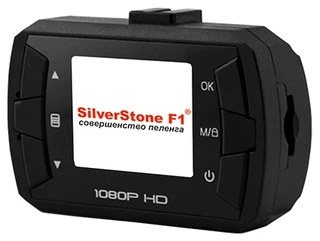 Уценка ! Видеорегистратор Silverstone F1 NTK-45 F черный 1.3Mpix 1080x1920 1080p 140гр. Novatek 96220/смена ПО 08/10 