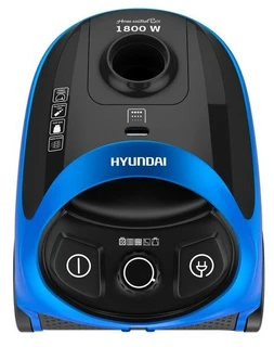 Пылесос Hyundai H-VCB01 синий/черный 