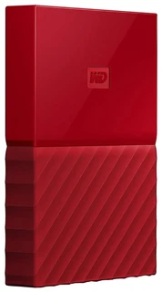 Внешний жесткий диск WD My passport 1TB Red (WDBBEX0010BRD-EEUE) 