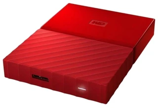 Внешний жесткий диск WD My passport 1TB Red (WDBBEX0010BRD-EEUE) 