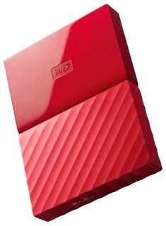 Внешний жесткий диск WD My Passport Ultra 2TB красный (WDBUAX0020BRD-EEUE)