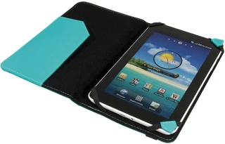 Чехол для планшета Defender Booky uni 10.1" бирюзовый, с карманом 