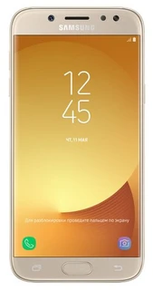 Смартфон 5.2" Samsung Galaxy J5 (2017) SM-J530FM/DS Gold 