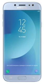 Смартфон 5.5" Samsung Galaxy J7 (2017) SM-J730F/DS Blue 