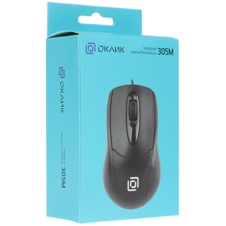 Мышь OKLICK 305M Optical Black USB 