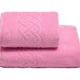 Полотенце махровое 70*130 PLAIT, Розовый