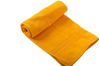 Полотенце махровое 40*70 (светло-оранжевый)