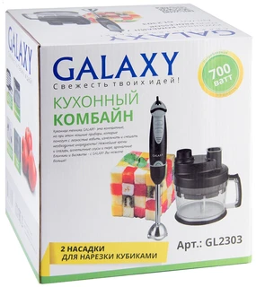 Блендер GALAXY GL 2303, черный 