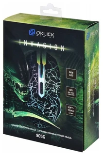 Мышь OKLICK INVASION Black USB 