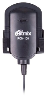 Микрофон Ritmix RCM-100, черный 