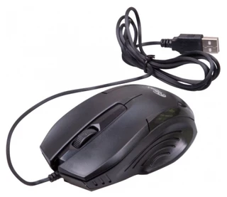 Мышь проводная Ritmix ROM-300 Black USB 