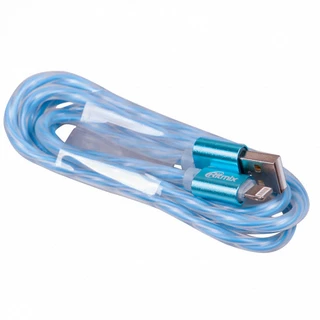 Кабель Ritmix (RCC-322) USB 2.0 Am - Apple 8 pin 1.0 м, Blue
