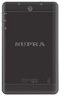 Планшет Supra M74C 3G 7.0" MTK8321/RAM1Gb/ROM8Gb/1280x800/WiFi/3G/GPS/0.3+0.3Mp/microSD/IPS/2xSim/2000mAh/And6.0/Black 