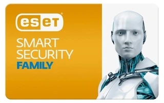 Антивирус ESET NOD32 Smart Security Family 1 год, 3 устройства или продление на 20 месяцев (NOD32-ESM-1220(BOX)-1-3) 