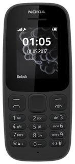 Сотовый телефон Nokia 105 Black TA-1010