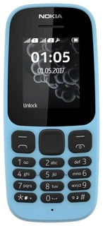 Сотовый телефон Nokia 105 Blue TA-1010 