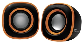 Колонки 2.0 BBK CA-301S черный/оранжевый
