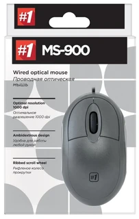 Мышь Defender MS-900 Grey USB 