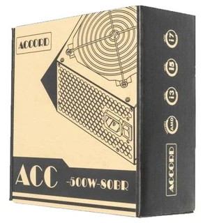 Блок питания Accord ACC-500W-80BR 