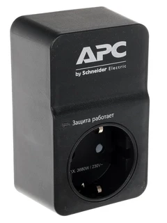 Сетевой фильтр APC PM1WB-RS черный