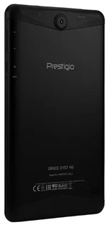 Планшет Prestigio GRACE 3157 4G 7.0''/4x1.1GHz/RAM1Gb/ROM8Gb/1280x720/WiFi/3G+LTE/0.3+2Mp/IPS/2800mAh/A7/Black 