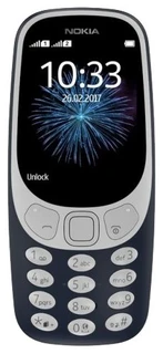 Сотовый телефон Nokia 3310 DS DarkBlue (TA-1030) 