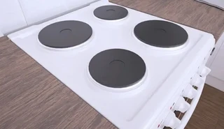 Электрическая плита Darina 1B EM341 406 W, белый 