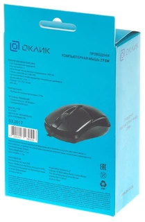 Мышь OKLICK 275M Black USB 
