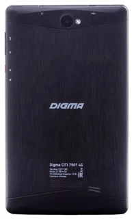Планшет 7.0" DIGMA CITI 7507 4G Black 