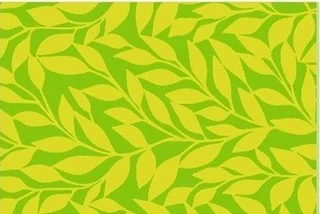 Полотенце махровое 100*150 GREENERY COLOR, Зеленые листья
