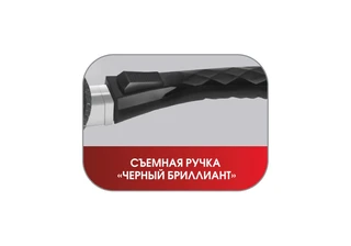 Сковорода LARA LR01-59-24 серия Palermo, 24 см, съемная ручка 