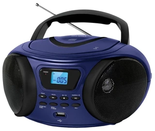 Аудиомагнитола BBK BX170BT темно-синий 