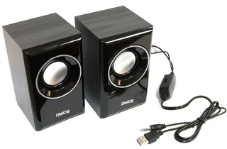 Колонки 2.0 Dialog Stride AST-15UP, черный 