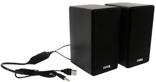 Колонки 2.0 Dialog Stride AST-20UP, черный 