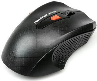 Мышь беспроводная Nakatomi Navigator MRON-07U, черный/красный 