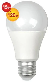 Лампа светодиодная Dialog A60-E27-15w-3000k 
