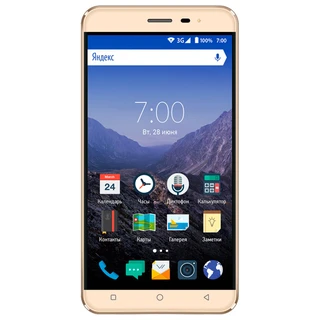 Смартфон 5.0" Vertex Impress Eagle (3G) золотой 