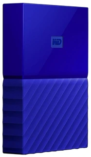 Внешний жесткий диск WD My passport 1TB Blue (WDBBEX0010BBL-EEUE) 