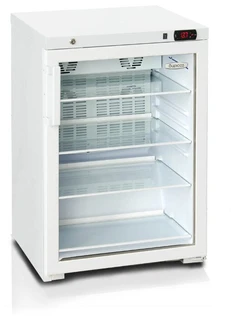 Среднетемпературный шкаф-витрина Бирюса 154DNZ (CZ) 